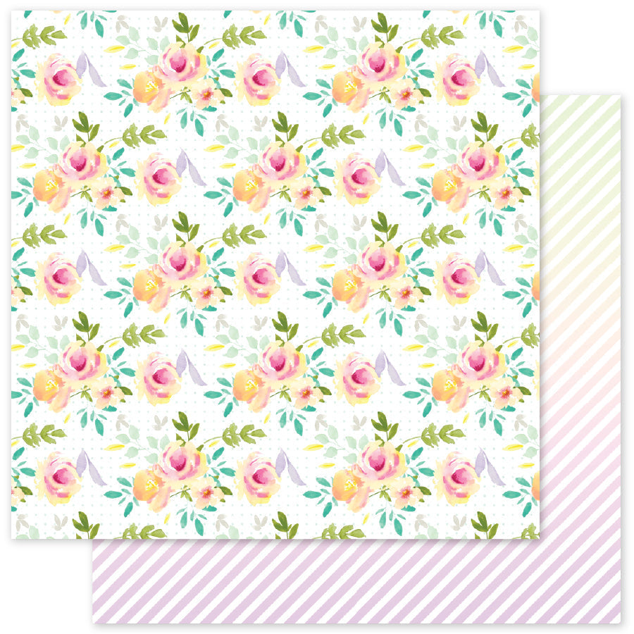 Pastel Patterns 1.0 D 12 x 12 Paper (12 pc Bulk Pack) 34842 — Ecstasy Crafts