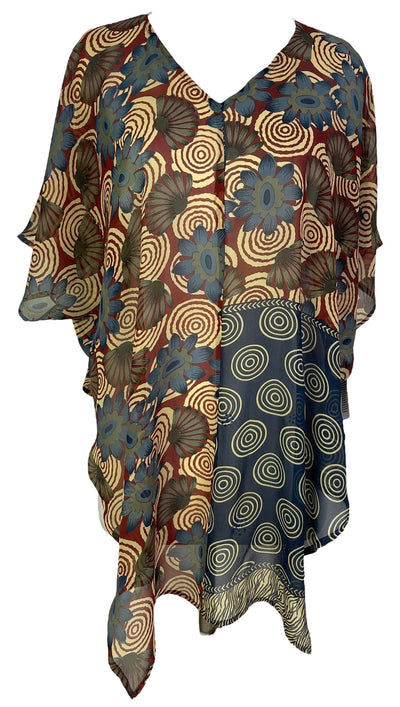 PRG7107 Haut ample en pure soie Avatar
