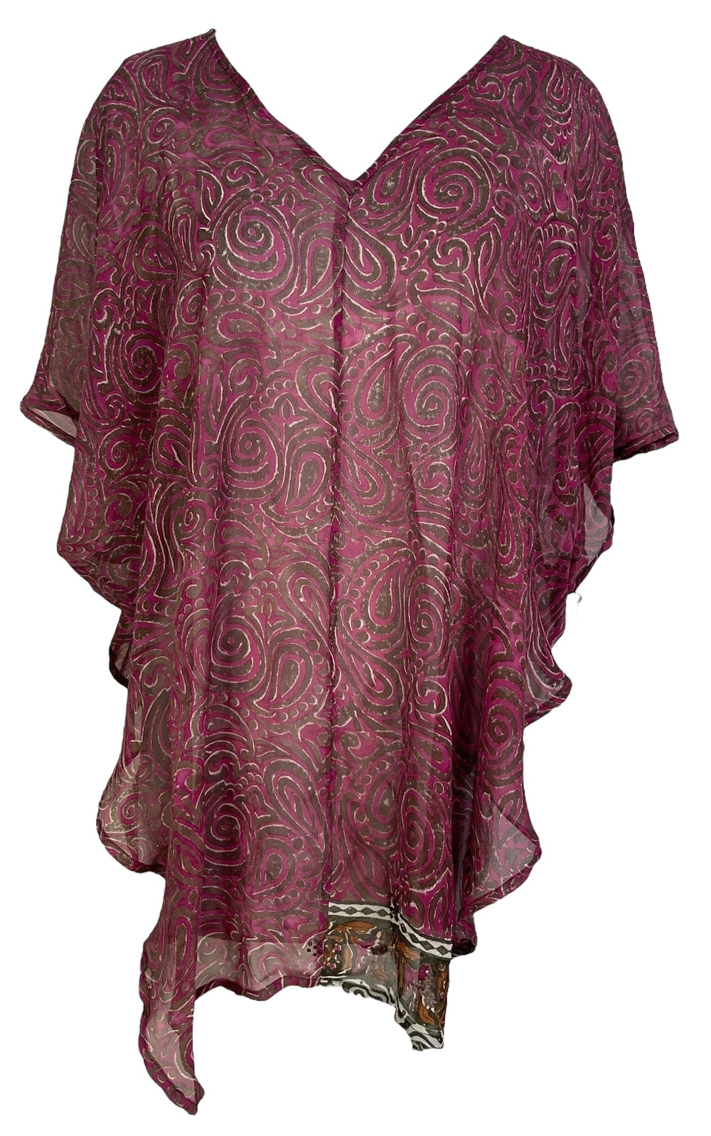 PRG7089 Haut ample en pure soie Avatar