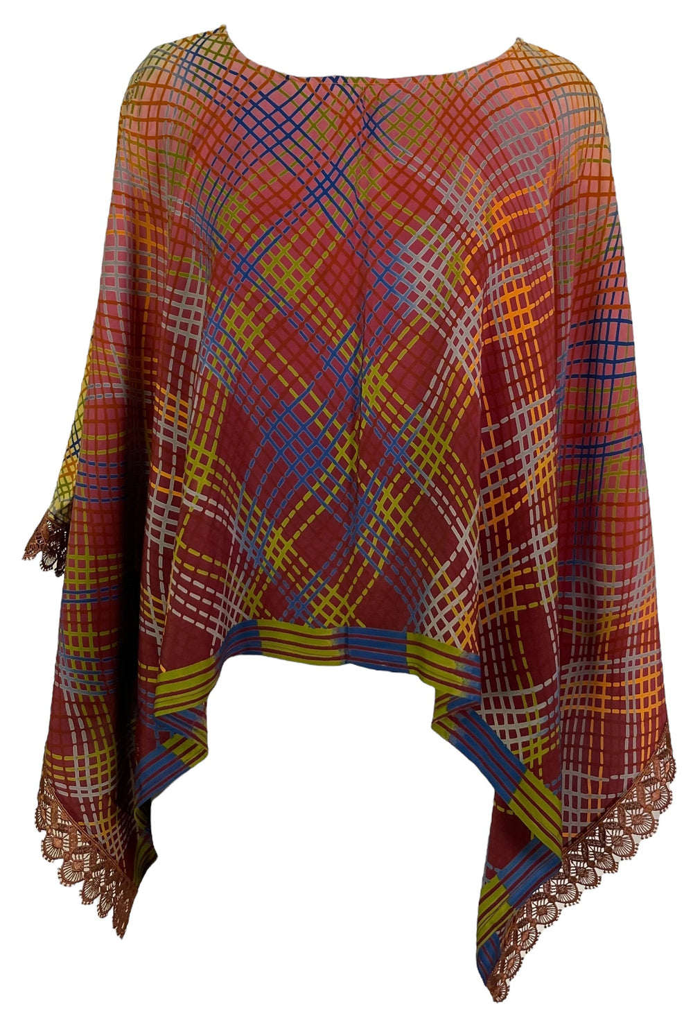 PRC6995 Capelet Poncho en Soie Pure Avatar