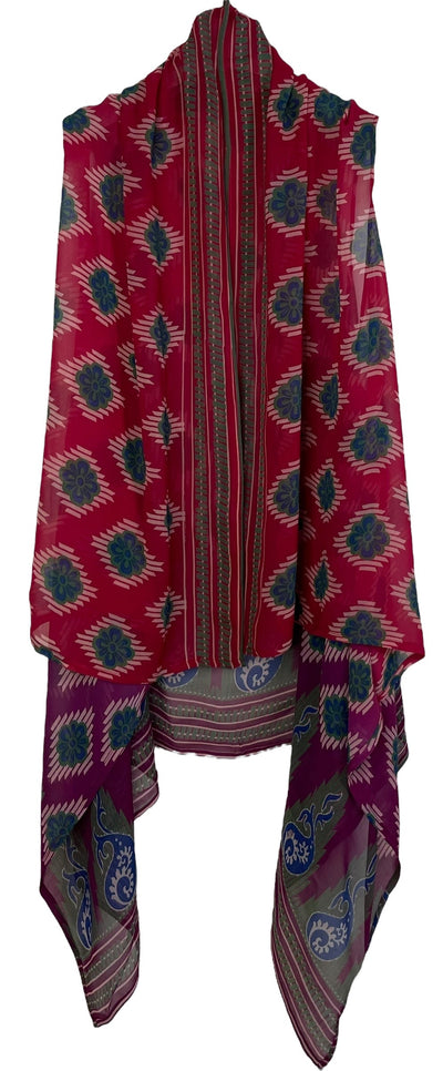 PRG6755 Sheer Avatar Pure Silk Versatile Vest