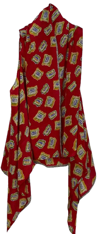 PRC6924 Avatar Gilet en Soie Pure Polyvalent