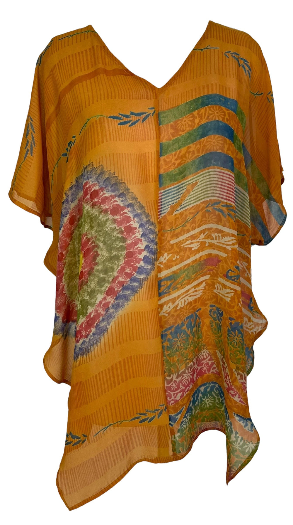 PRG7045 Haut ample en pure soie Avatar