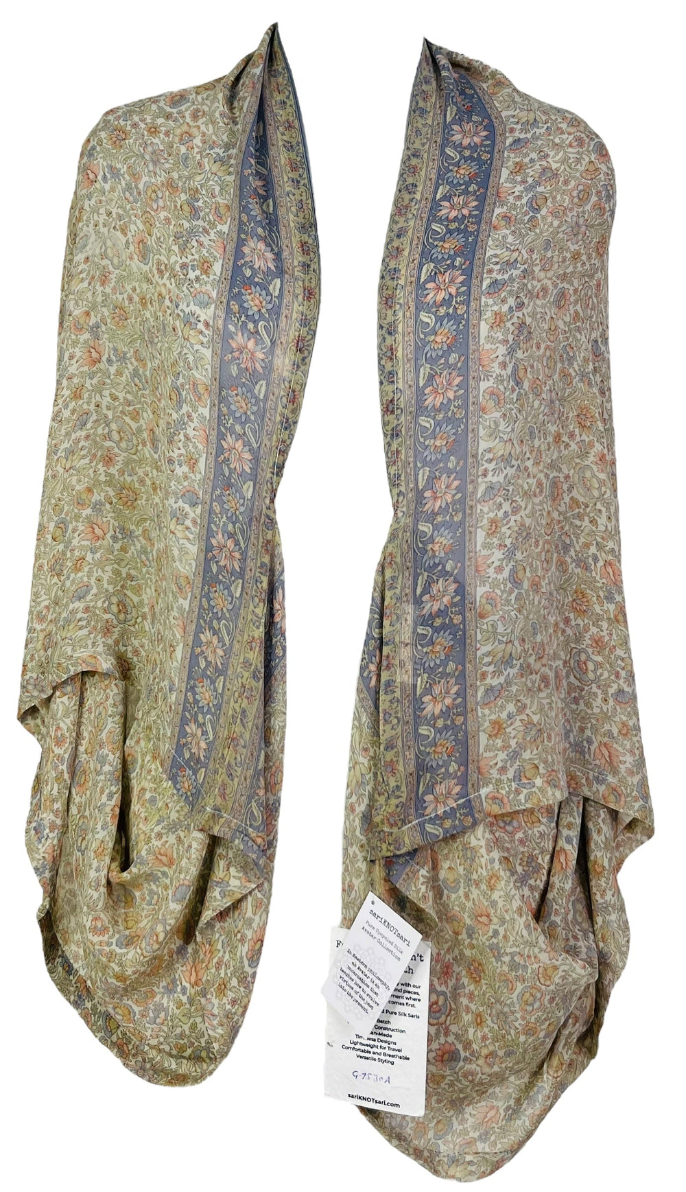 PRG7530A Châle Pure Soie Avatar