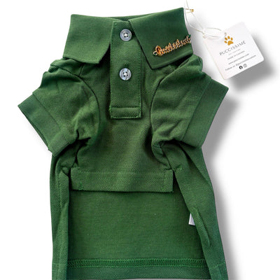Chemise verte en coton