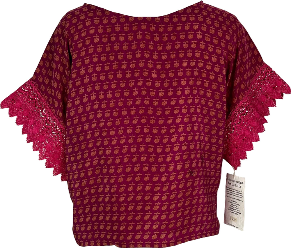 PRC6159 Haut ample en pure soie Avatar