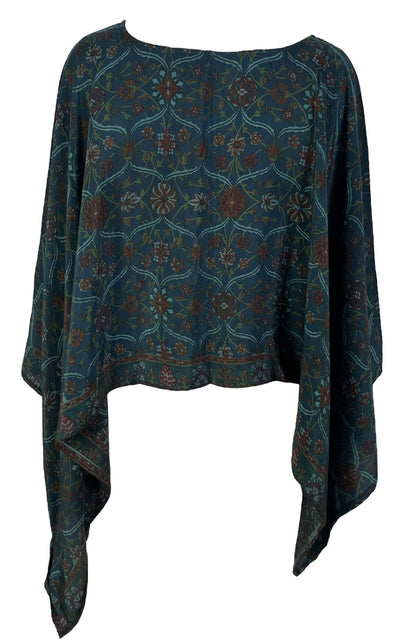 PRC7037 Capelet Poncho en Soie Pure Avatar
