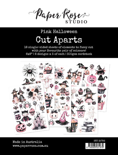 Papier prédécoupé Rose Halloween 32793