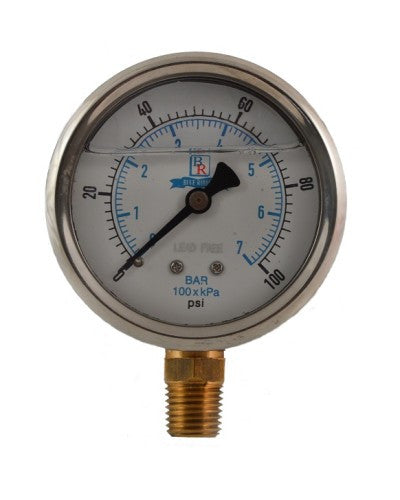 Pressure Gauges - Liquid Filled or Dry