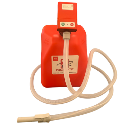 PUMPMATIC Tuyau de 3,7 m + Kit combiné bidon d'essence de 19 litres - 12,1 L/min - ESSENCE, DIESEL, KÉROSÈNE