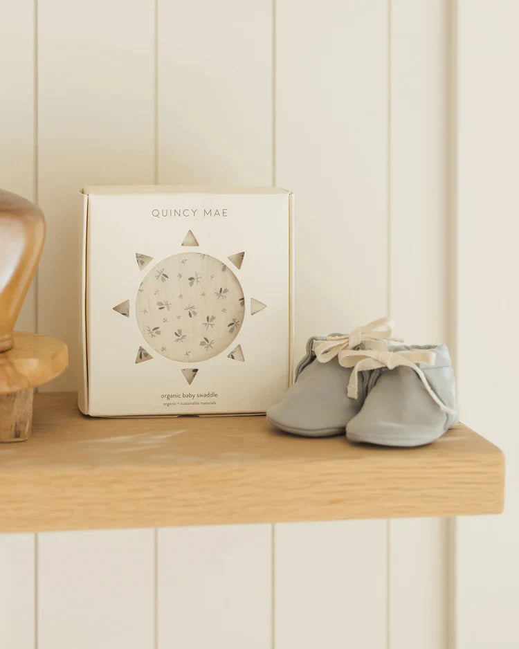 Bottes pour bébé | Bleu acier | Quincy Mae