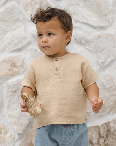 Chemise Henry | Caramel | Quincy Mae