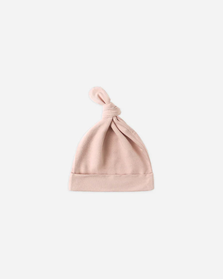 Bamboo Knotted Baby Hat | Rose | Quincy Mae
