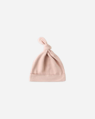 Bamboo Knotted Baby Hat | Rose | Quincy Mae