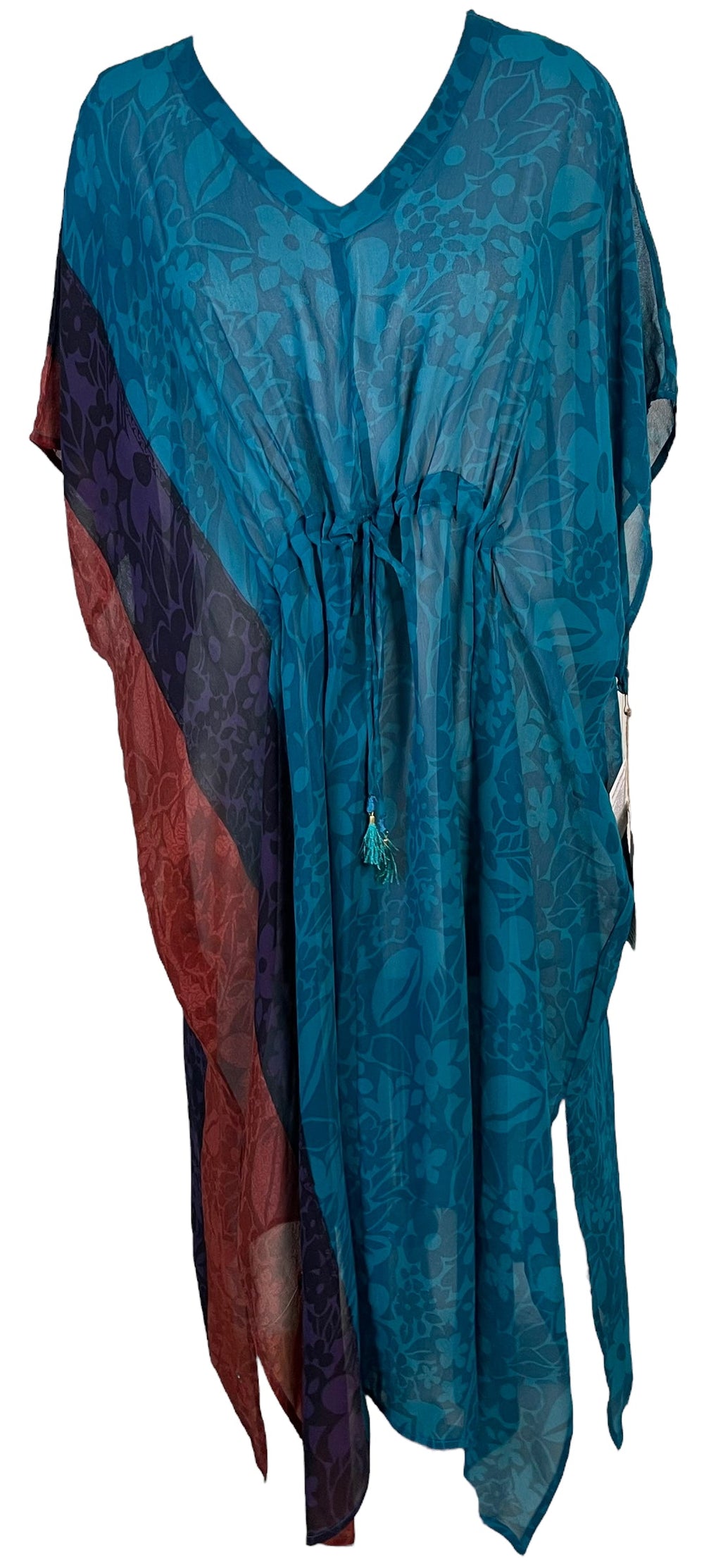 PRG6368 Kaftan Maxi en Soie Pure Sheer Avatar