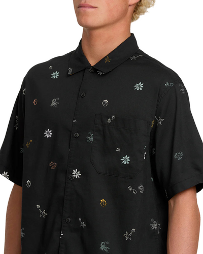 Quiksilver 'Beach Club Casual' Shirt - Black