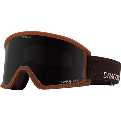 Dragon 'DX3 PLUS OTG' Snowboard Googles - Raw Dark Khaki/Lulamens Midnight + Amber