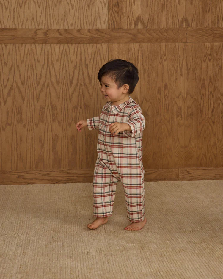 Combinaison pyjama pour bébé | Flanelle des Fêtes | Rylee & Cru