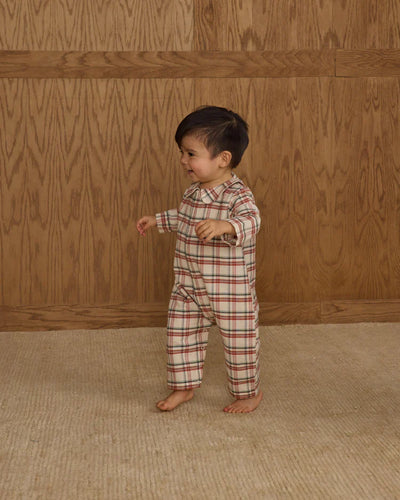 Combinaison pyjama pour bébé | Flanelle des Fêtes | Rylee & Cru