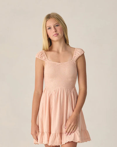 Robe Kalina pour adolescentes | Rose | Rylee & Cru