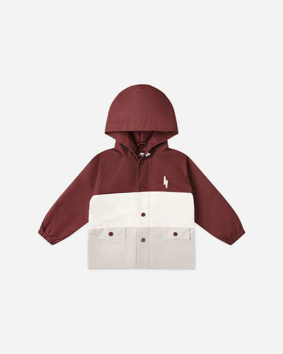 Imperméable | Bloc de couleurs | Rylee & Cru