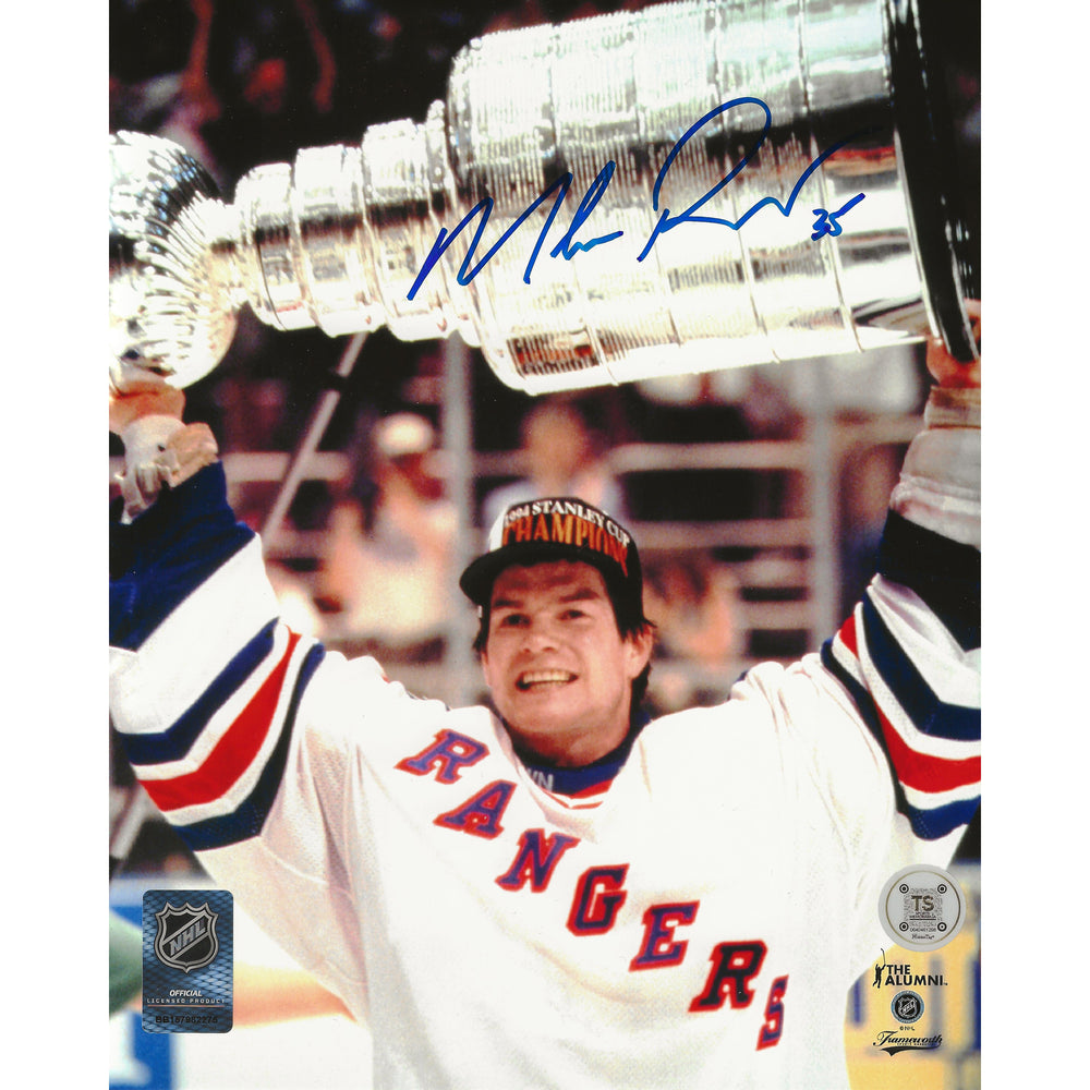 Mike Richter Autographed New York Rangers 1994 Stanley Cup 8x10 Photo