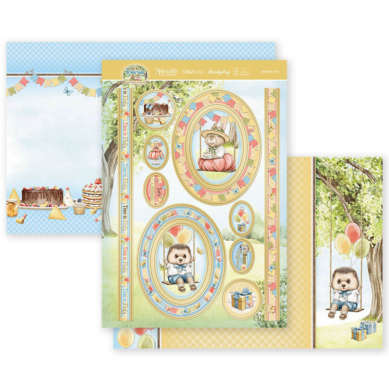 Set de toppers de luxe Anniversaire amusant