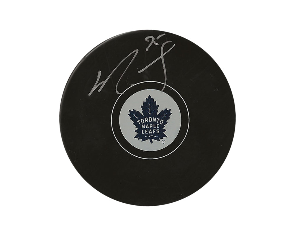Palet Modèle Autographe Toronto Maple Leafs dédicacé par Ryan Reaves