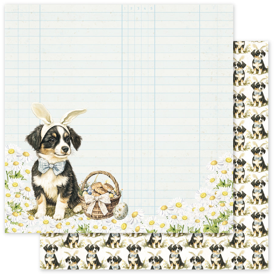 Rustic Easter D 12 x 12 Paper (12 pc Bulk Pack) 34176 — Ecstasy Crafts