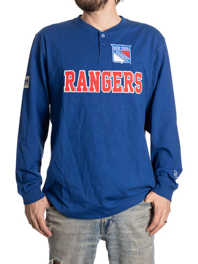 Henley à manches longues des Rangers de New York