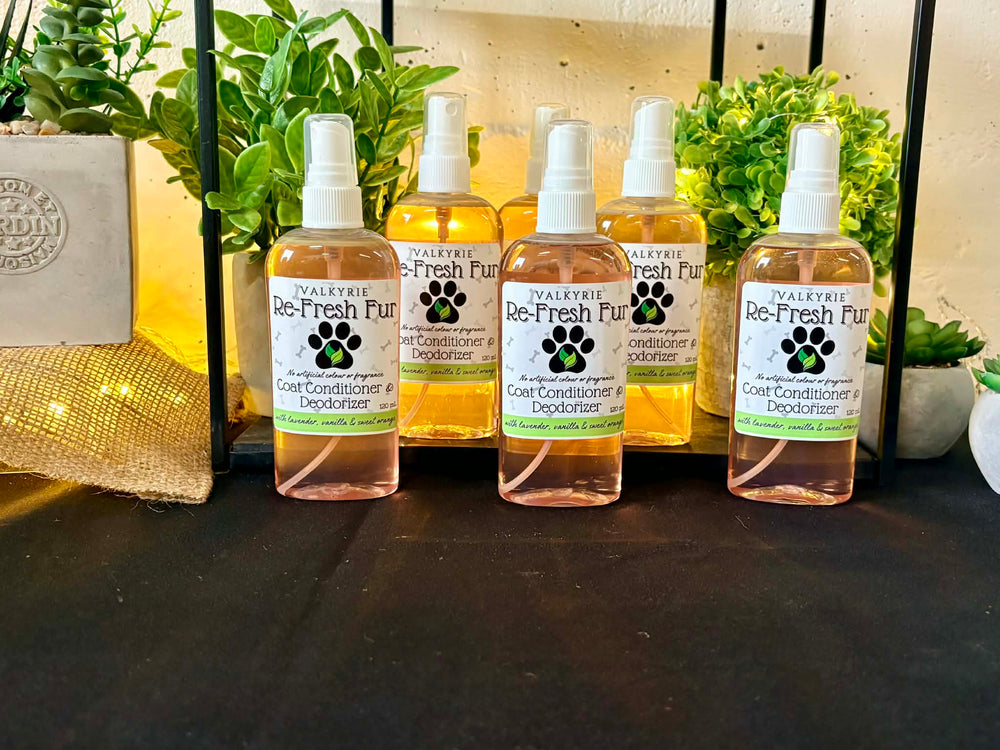 Re-Fresh Fongicide et Désodorisant pour Pelage