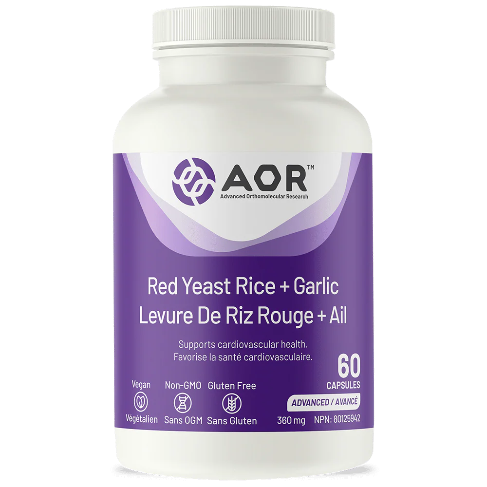 Red Yeast Rice + Garlic — Unytii - Suppléments et Produits Naturels