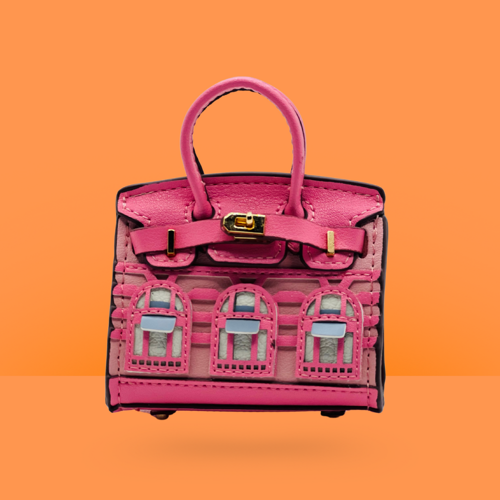 Mini AirPods Case Bag - Luxury Pink