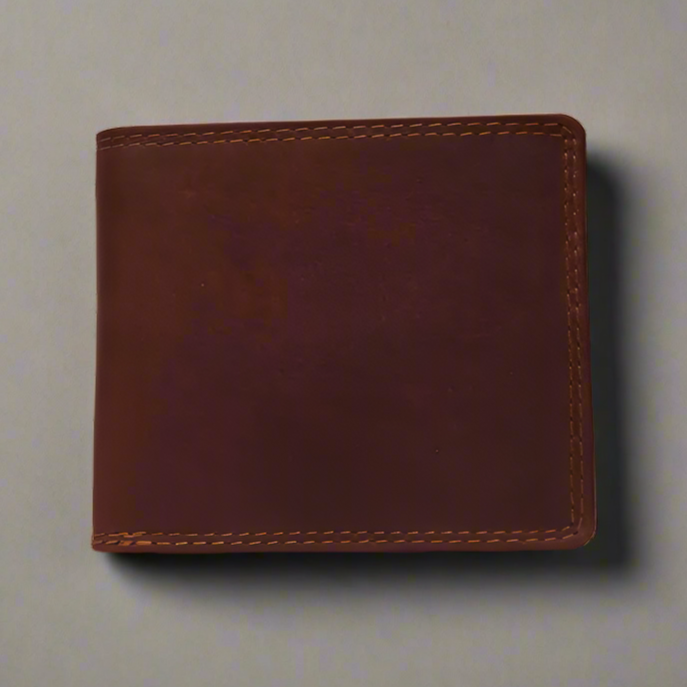 Rugged Earth Men's Leather Billfold Wallet — Boutique of Leathers/Open Road