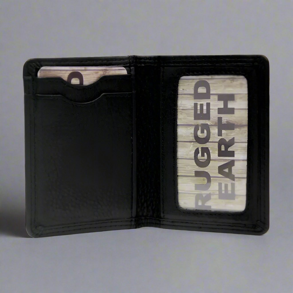Rugged Earth Men's Small Credit Card Wallet — Boutique of Leathers/Open Road