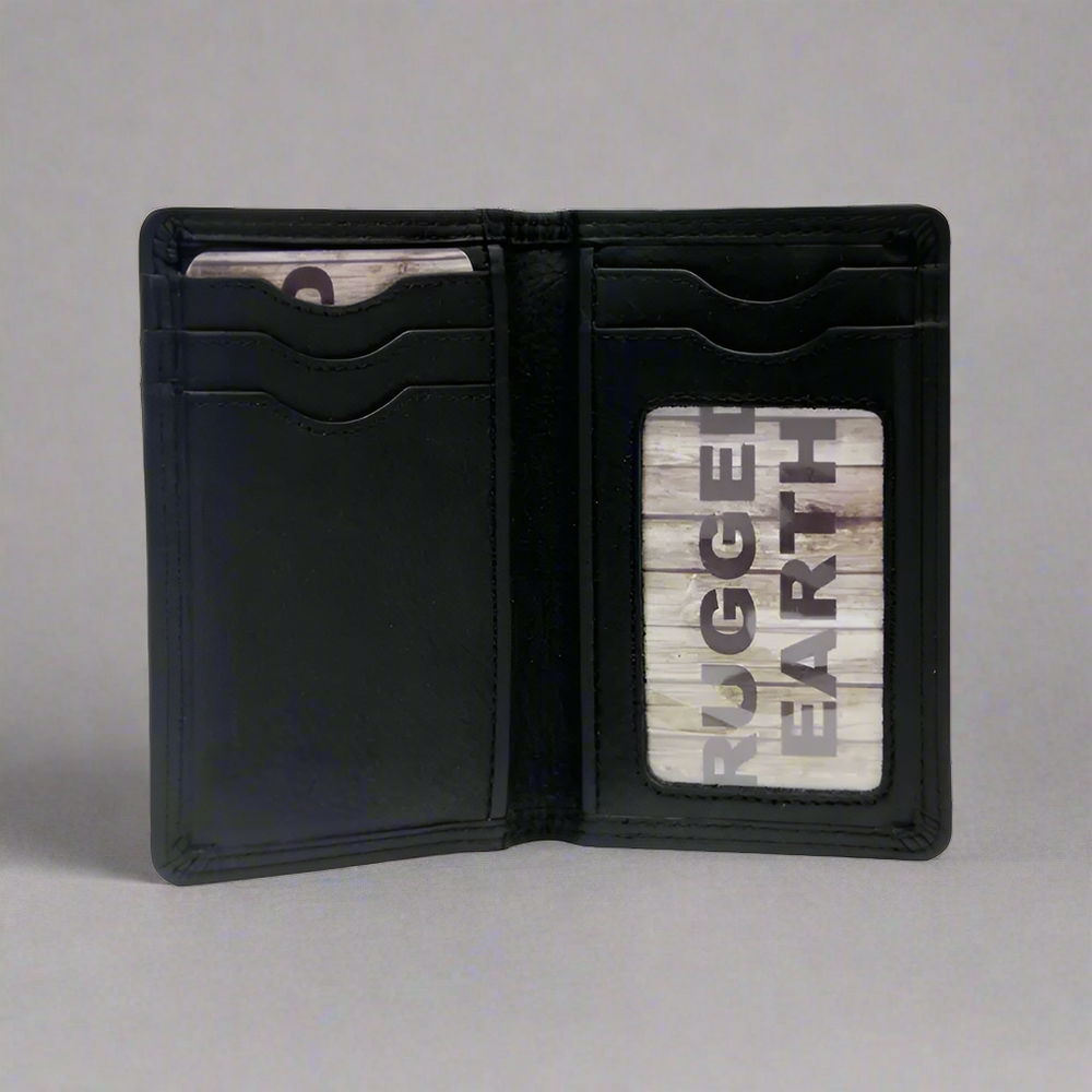 Rugged Earth Men's Small Credit Card Wallet — Boutique of Leathers/Open Road