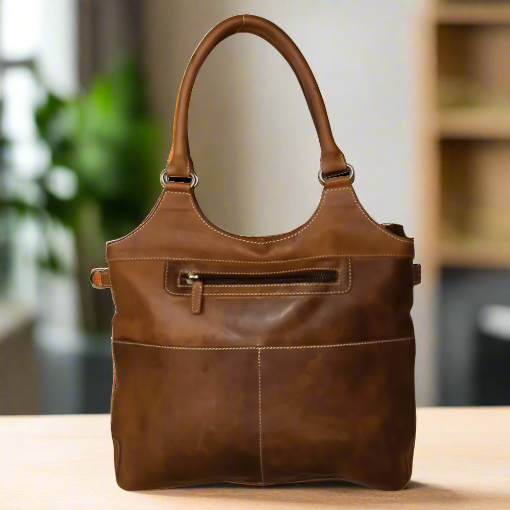 Rugged Earth Two Handle Bag — Boutique of Leathers/Open Road