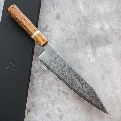 Couteau de chef Ryusen Hamono Fukaku-ryu 210 mm