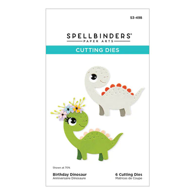 Matrices de découpe Dinosaure Anniversaire de la collection Monster Birthday