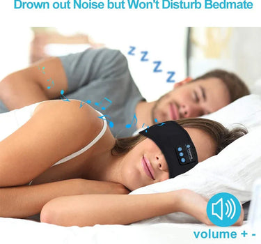 Bluetooth Wireless Headphones Sleep Eye Mask Headset Soft Elastic Comfortable Sports Headband Bluetooth Music Earphone