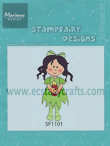 Stampfairy Cling Stamp - Betty Christmas — Ecstasy Crafts