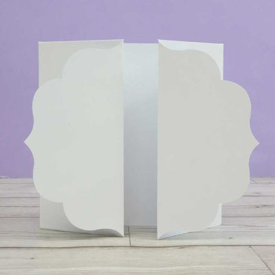 Supports et enveloppes de cartes de luxe de forme spéciale – Étiquette à volets