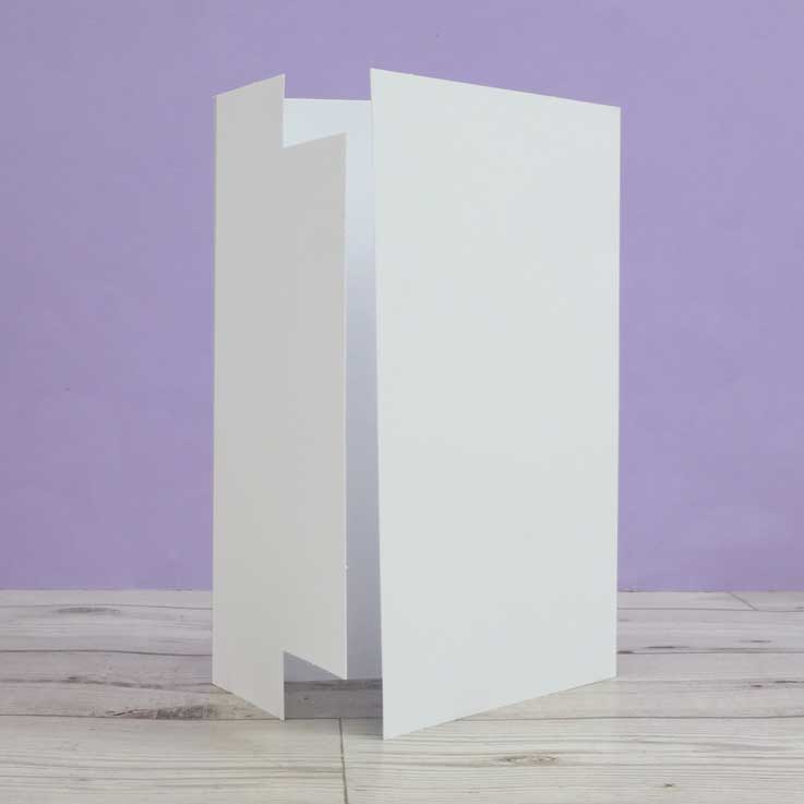Luxury Shaped Card Blanks & Envelopes - Central Mat Gatefold — Ecstasy Crafts