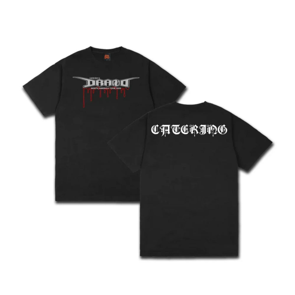 T-shirt 'Catering' Satans Drano - Noir