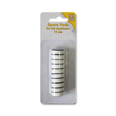 Nellie's Choice Tampons en mousse pour estompage d'encre - 10 pièces rondes petites