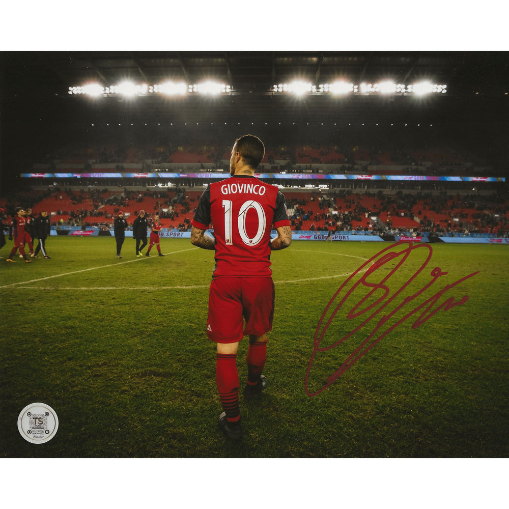 Photo de Sebastian Giovinco autographiée du Toronto FC au BMO Field 8x10
