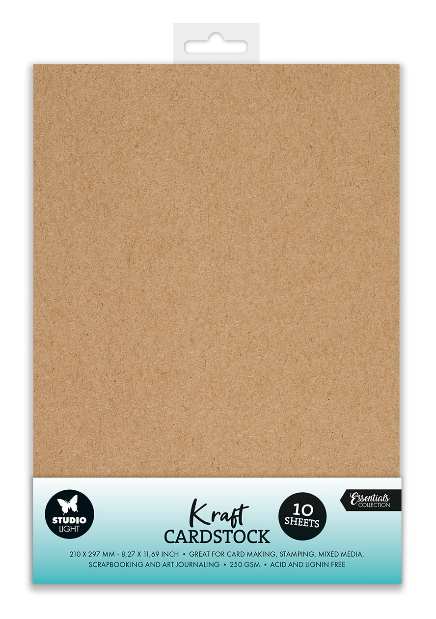SL Set de feuilles Cartonnette Kraft 250 g/m² 10 f.