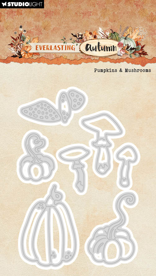 Matrices de coupe SL Citrouilles et Champignons Automne Éternel