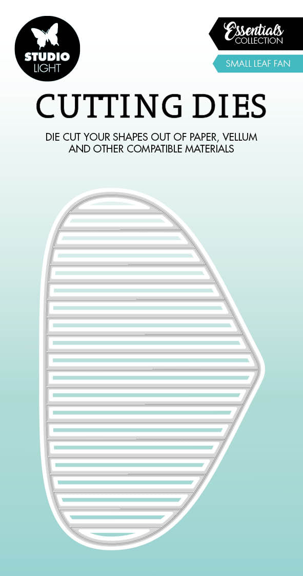 SL Matrices de découpe Petit éventail de feuilles Essentiels 70x115x1mm 1 PC n°538