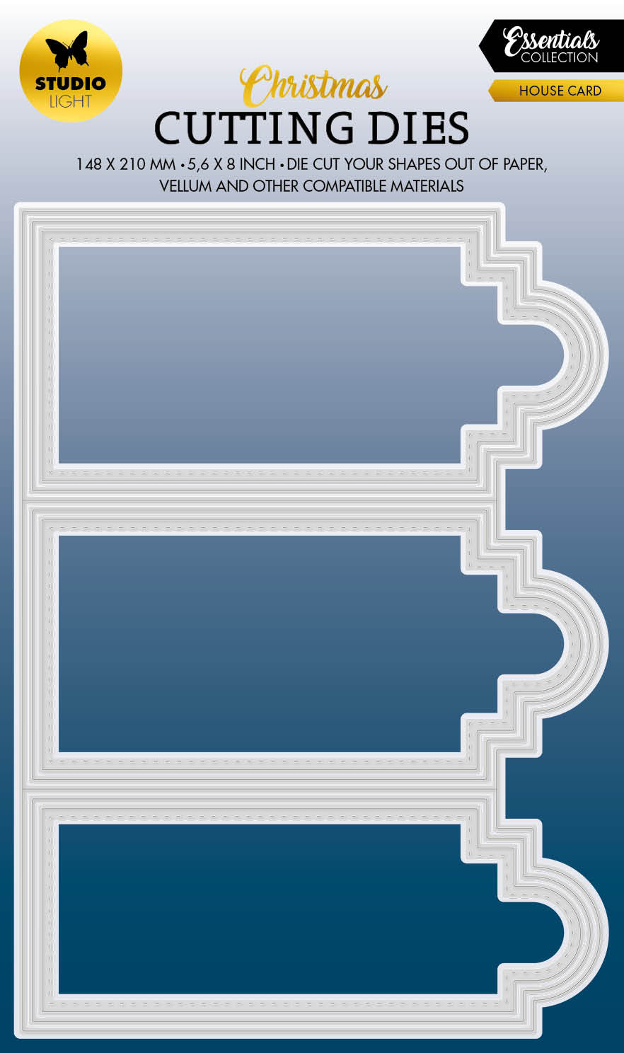 SL Matrices de découpe Maison Carte Essentiels 148x210x1mm 7 pièces n°552